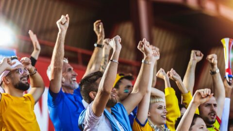Die Begeisterung für den gemeinsamen Sport verbindet Menschen auf der ganzen Welt. © Getty Images/Jacob Wackerhausen