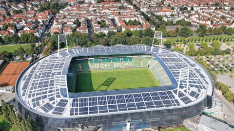 Das Weserstadion, Spielstätte des SV Werder Bremen. © SV Werder Bremen