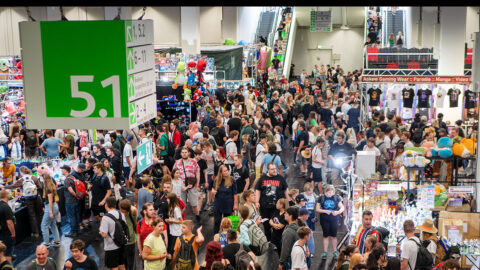 Besucherandrang in Halle 5.1 auf der Gamescom 2023 in Köln. © Getty Images/webclipmaker