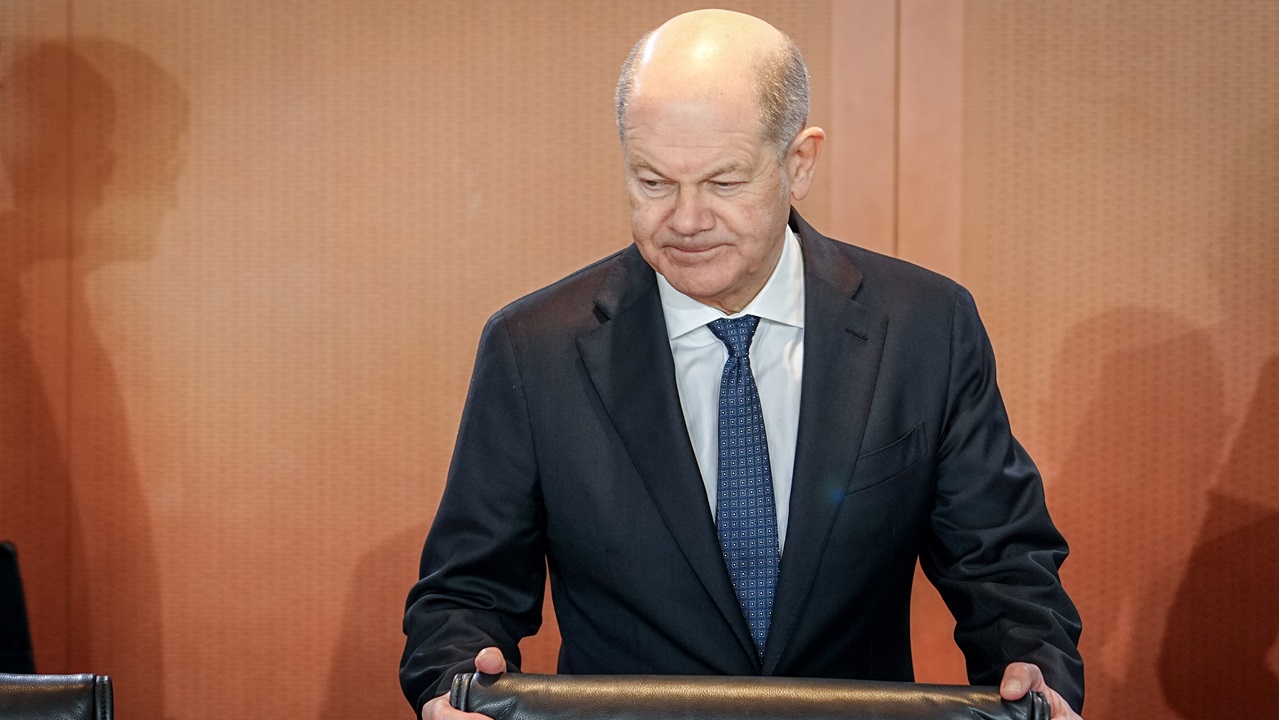Bundeskanzler Olaf Scholz hat den CDU-Politiker Joe Chialo als "Hofnarr" bezeichnet. © picture alliance/dpa/Kay Nietfeld