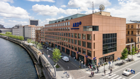 Das ARD-Hauptstadtstudio in Berlin-Mitte. © ARD-Hauptstadtstudio/Reiner Freese