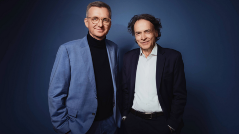 Jochen Wegner (l.) und Giovanni di Lorenzo leiten zusammen „Die Zeit". © Andreas Chudowski