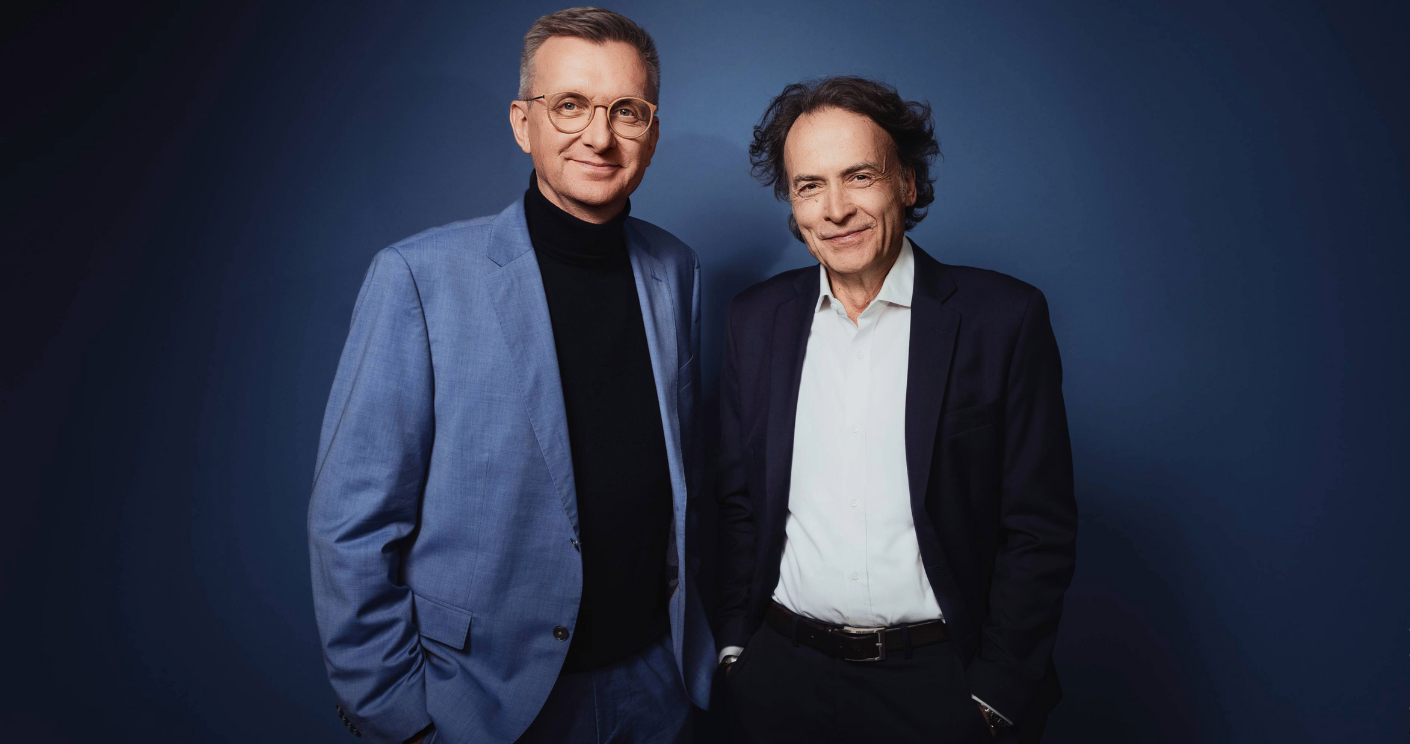 Jochen Wegner (l.) und Giovanni di Lorenzo leiten zusammen „Die Zeit". © Andreas Chudowski