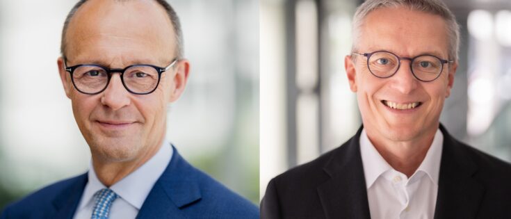 DPRG und BdKom fordern von Bundeskanzler Friedrich Merz und Digitalminister Karsten Wildberger einen „entschlosseneren staatlichen Einsatz“ gegen Bedrohungen im digitalen Raum. © CDU / Tobias Koch; Woithe