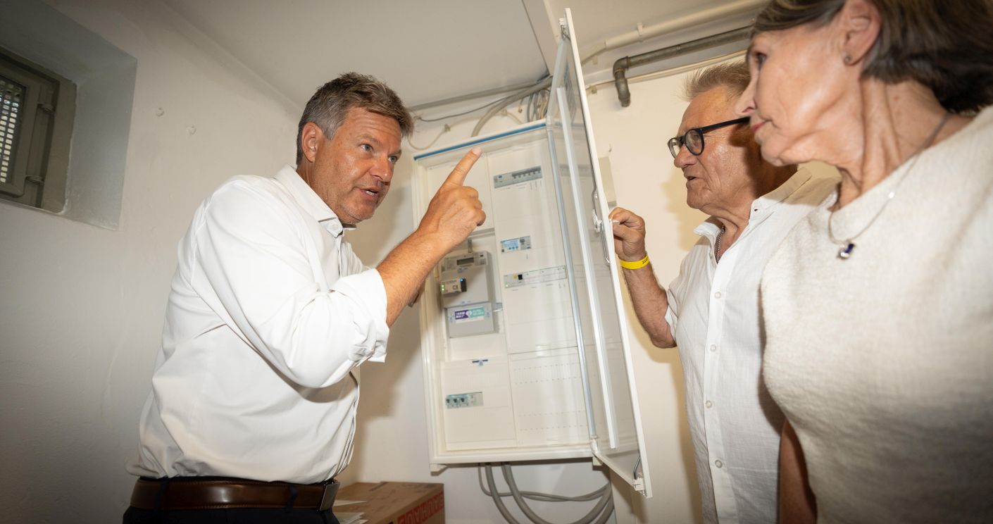 Ex-Wirtschaftsminister Robert Habeck hatte die Energiewende ins Zentrum seiner Arbeit gestellt. © Fotos: picture alliance / Chris Emil Janßen