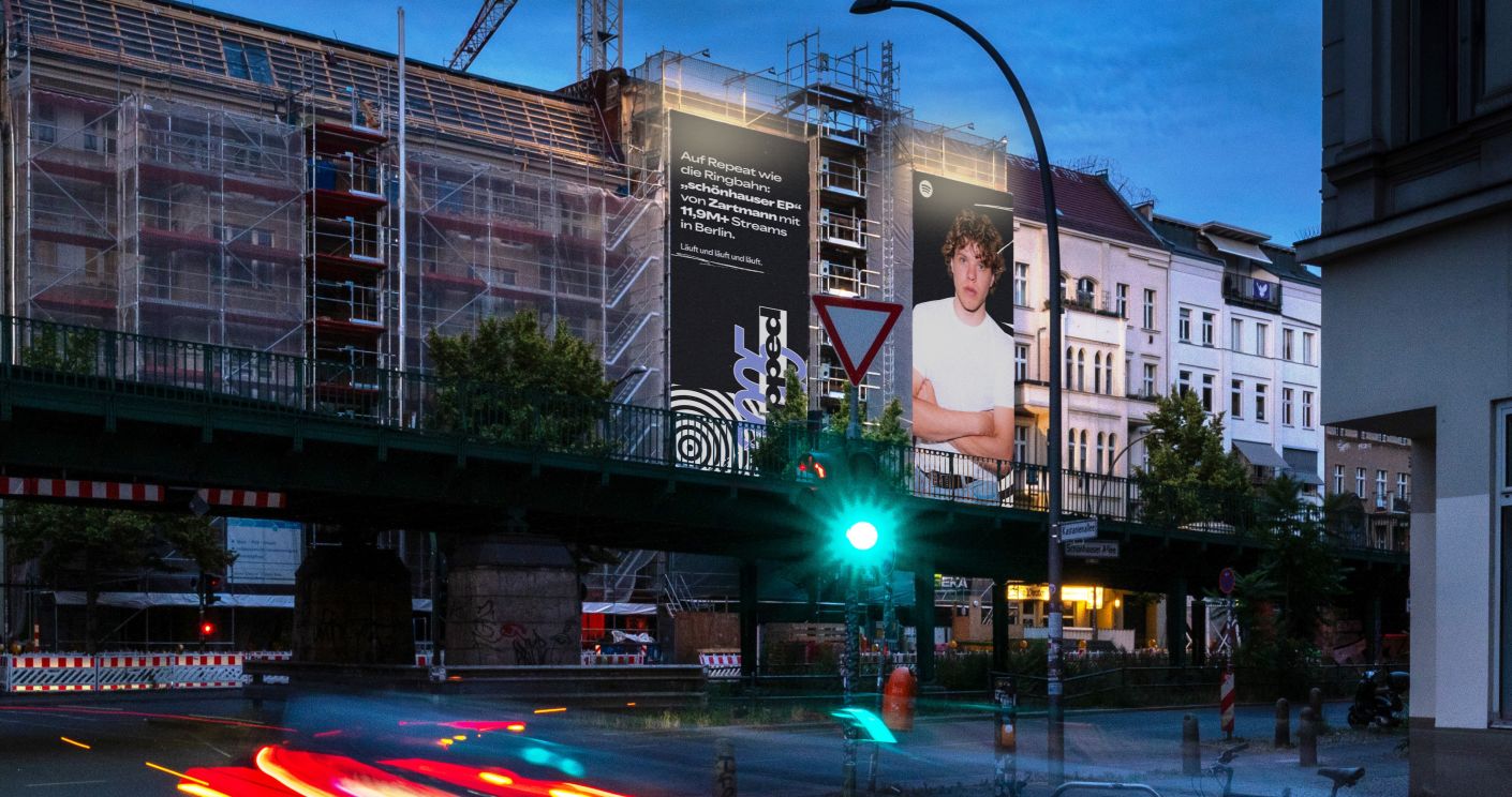 Der Musiker Zartmann war mit seinem Album „Schönhauser EP“ und dem Song „Tau mich auf“ einer der erfolgreichsten deutschen Musiker in diesem Jahr auf Spotify. © Spotify