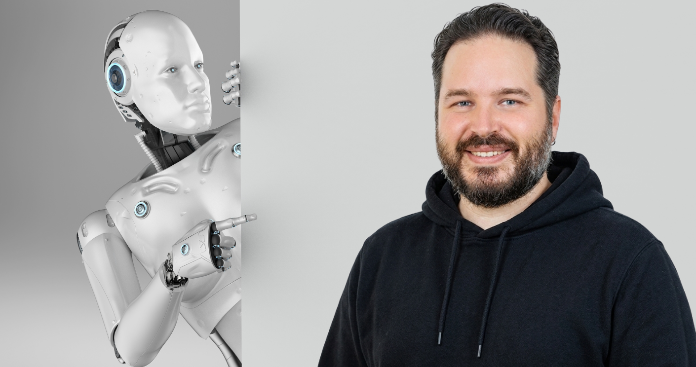 Der Einsatz von KI hat Arbeitsstunden nicht verschwinden lassen, sondern verlagert, sagt Agenturberater Pierre Poinsenet. © Laika Communications; Collage: Quadriga Media Berlin
