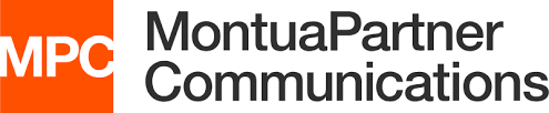 MPC Logo von MontuaPartner Communications (MPC) in orange und schwarz, verwendet für Webinare.