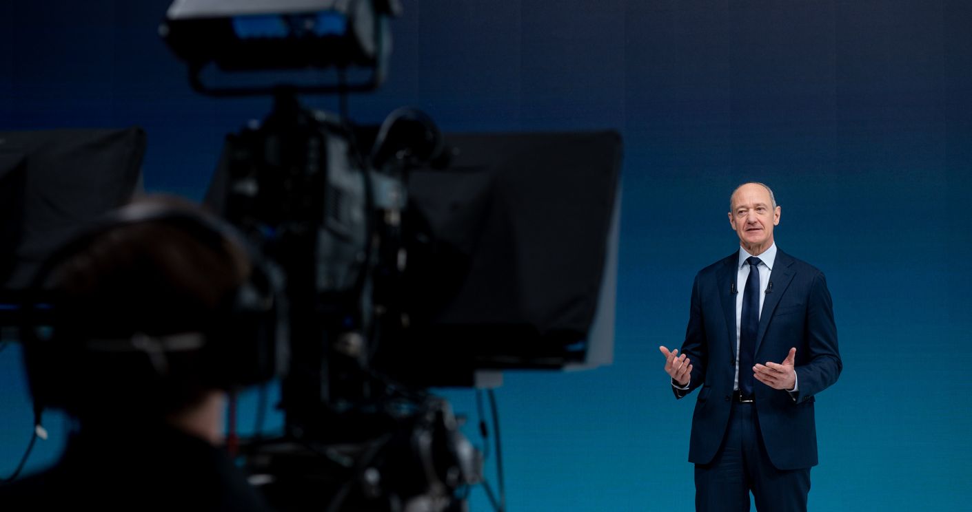 Siemens-Chef Roland Busch trägt mit seiner Kommunikation zum positiven Image des Konzerns bei. © Siemens AG 2022