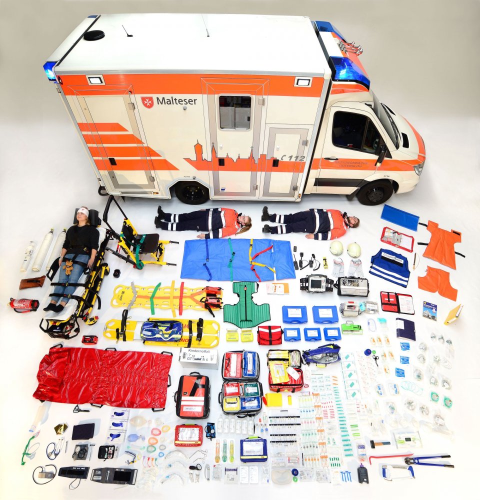 PR-Bild 2020: „Tetris Challenge – 1800 Dinge, die Leben retten“ (c) Malteser Hilfsdienst/Alexander Licht